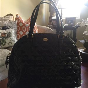 Coach Patent Leather Bag